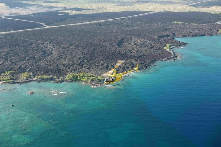 Private Kona Coast Helicopter Tour: All Window Seats — helicopter tour in Big Island