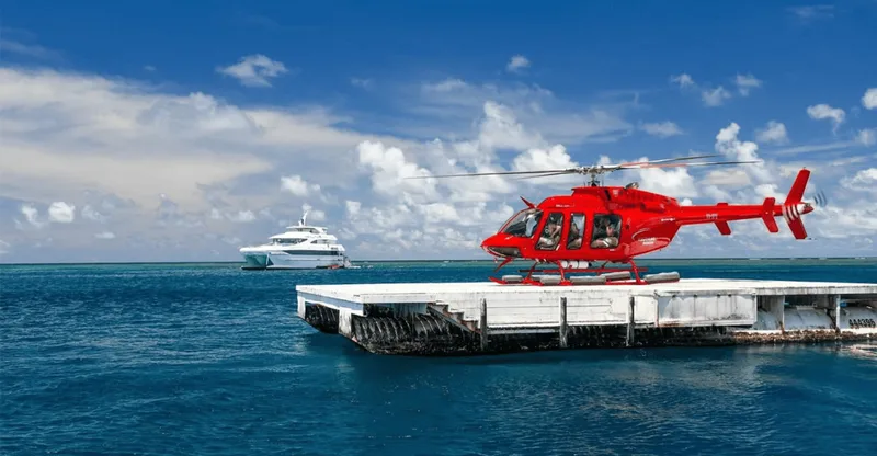 Helicopter tours in Cairns