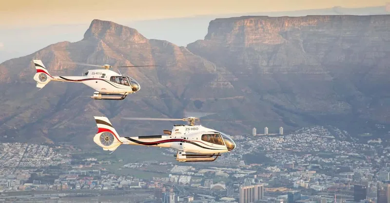 Helicopter tours in Cape Town