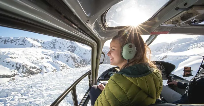 Franz Josef & Fox Glaciers Helicopter Flight & Snow Landing — helicopter tour in Franz Josef Glacier