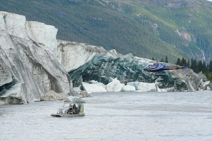 Taku Glacier Helicopter and Airboat Adventure — helicopter tour in Juneau