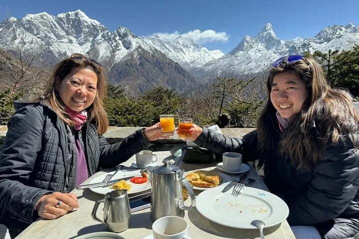 Everest Base Camp Helicopter Tour Stop at Hotel Everest View. — helicopter tour in Everest & Kathmandu