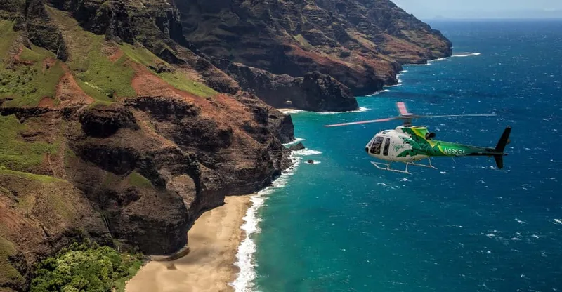 Helicopter tours in Kauai