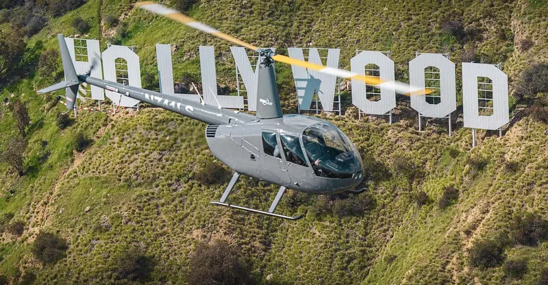 Hollywood Sign & Universal Studios Helicopter Tour — helicopter tour in Los Angeles