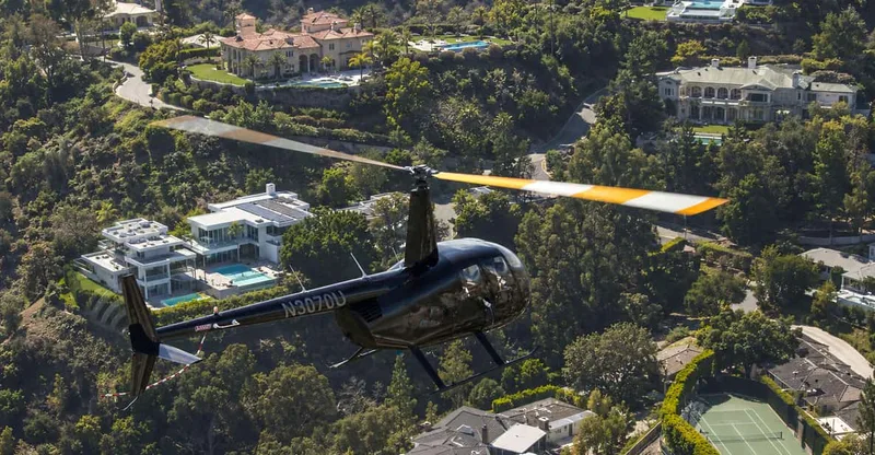 Hollywood & Beverly Hills Celebrity Helicopter Tour — helicopter tour in Los Angeles