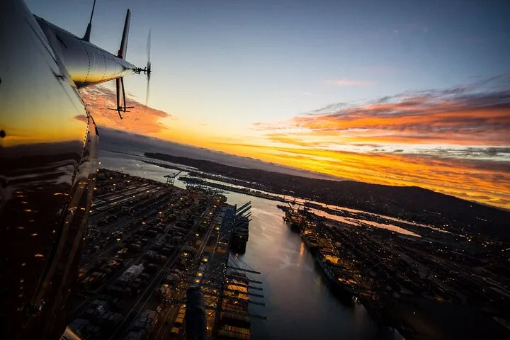 Private Helicopter Tour over Long Beach: See Catalina, Queen Mary — helicopter tour in Los Angeles