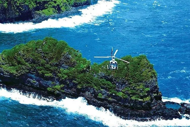 Luxury Helicopter Experience with Hana Rainforest Landing — helicopter tour in Maui
