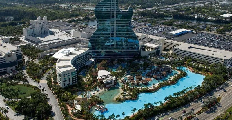 Hard Rock and Beach Helicopter Tour — helicopter tour in Miami
