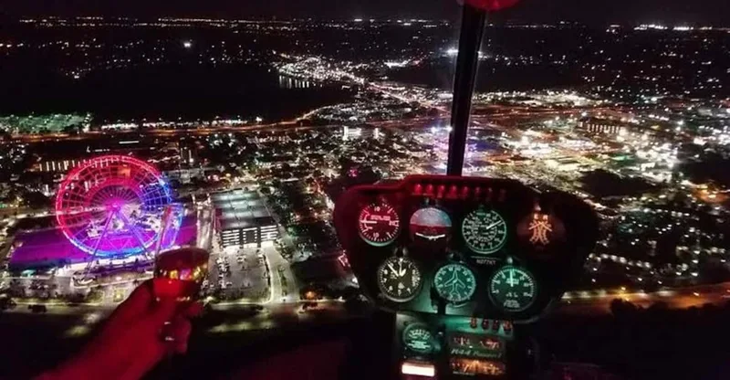 Theme Parks After-Hours Private Helicopter Flight — helicopter tour in Orlando