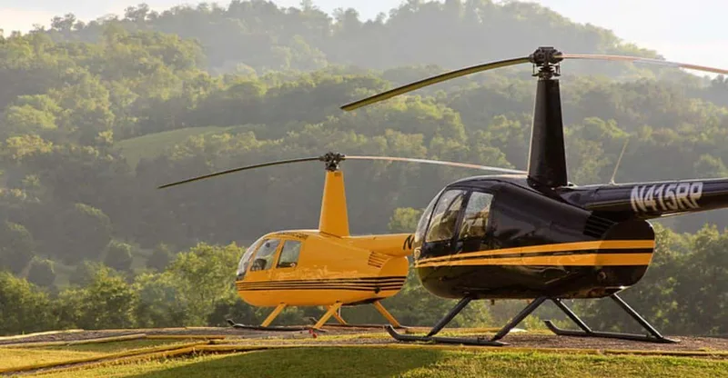 Helicopter tours in Pigeon Forge
