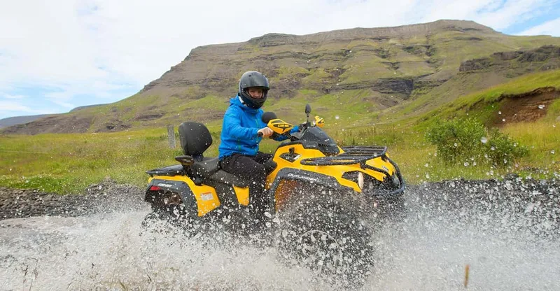ATV & Helicopter combination package — helicopter tour in Reykjavik