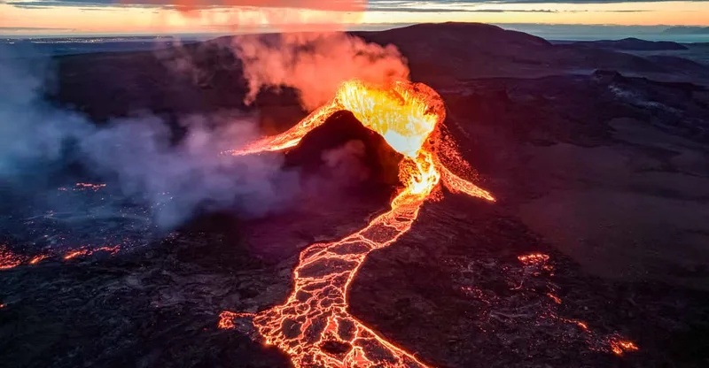 From Reykjavik: New Volcanic Area Helicopter Tour — helicopter tour in Reykjavik