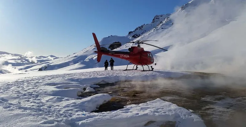 1-Hour Helicopter Tour in Iceland: The Geothermal Tour — helicopter tour in Reykjavik