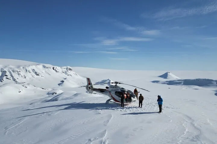 Fire and Ice Helicopter Tour Glacier and Hengill Geothermal Area — helicopter tour in Reykjavik