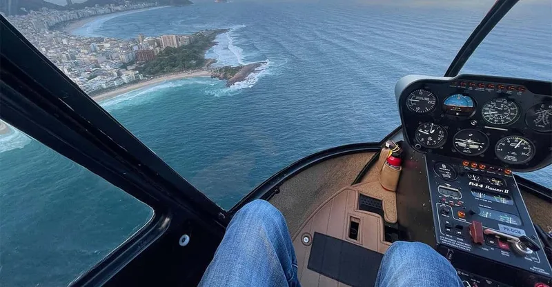 45-Min Helicopter Tour with Transfer — helicopter tour in Rio de Janeiro