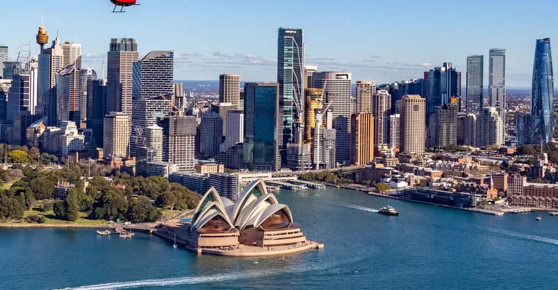 Sydney Harbour: 20 Minute Private Helicopter Flight for 2 — helicopter tour in Sydney