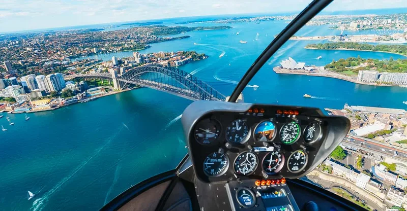 20-Minute Shared Helicopter Ride over Sydney Harbour — helicopter tour in Sydney