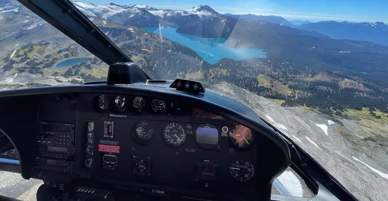 The Glacier Helicopter Tour over Wedge Mountain — helicopter tour in Whistler